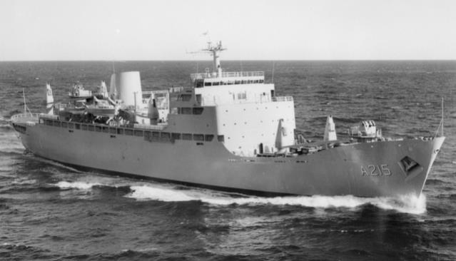 Poisonous gases, HMAS Stalwart, 1985