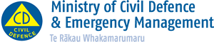 NZ Ministry of Civil Defence & Emergency Management logo