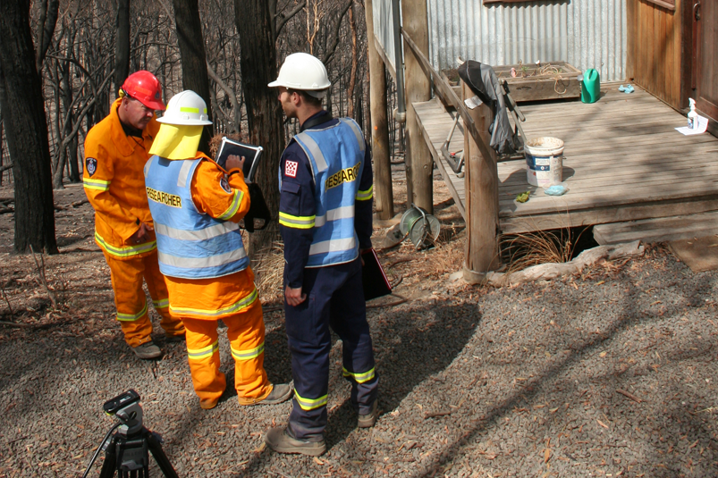 Researchers were deployed within days of the Black Saturday bushfires in 2009, assessing community behaviour, fire behaviour and building construction.