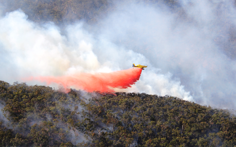 Extensive use was made of aerial firefighting resources during the 2019–20 bushfire season