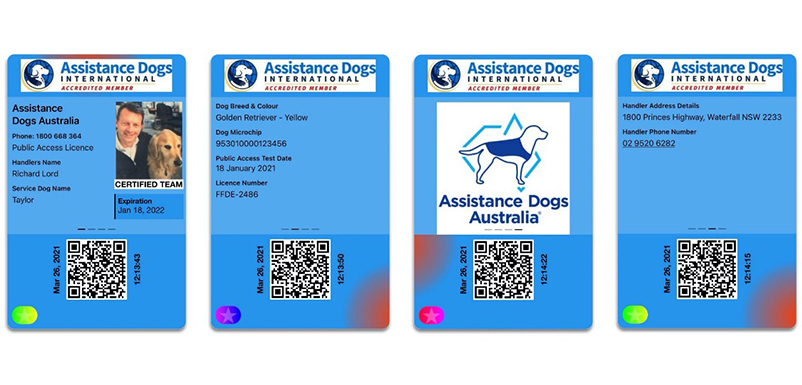Assistance Dogs New Digital ID Cards AJEM News Views